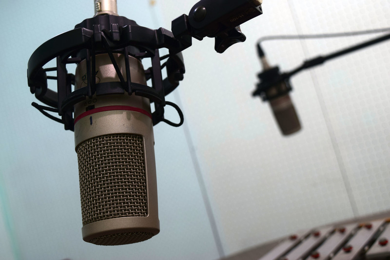 Micrófonos studio grabación del ICECU